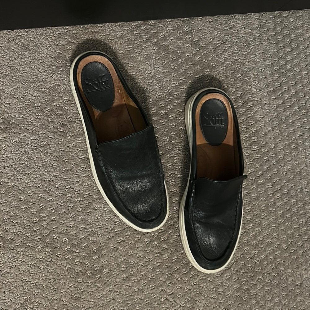 Sofft Black Somers Moc Shoe